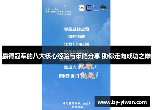 赢得冠军的八大核心经验与策略分享 助你走向成功之巅 赢得冠军的八大核心经验与策略分享 助你走向成功之巅