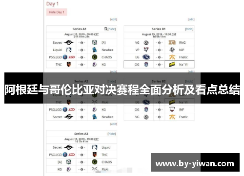 阿根廷与哥伦比亚对决赛程全面分析及看点总结